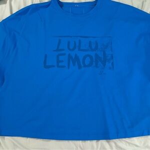 Lululemon Blue Graphic T-Shirt